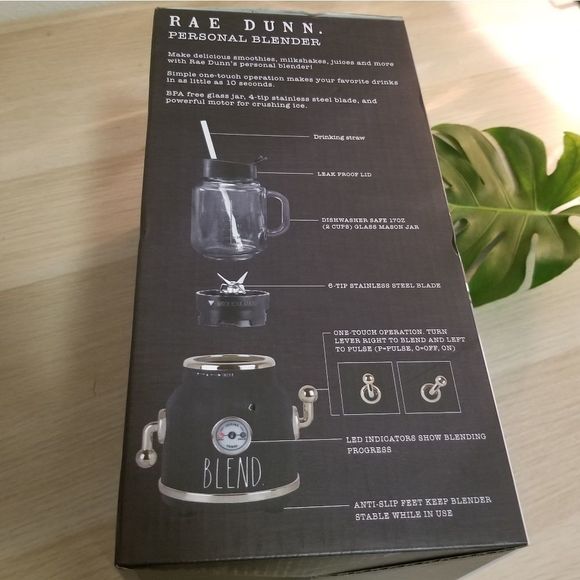 Rae Dunn Kitchen Rae Dunn Personal Blender Poshmark
